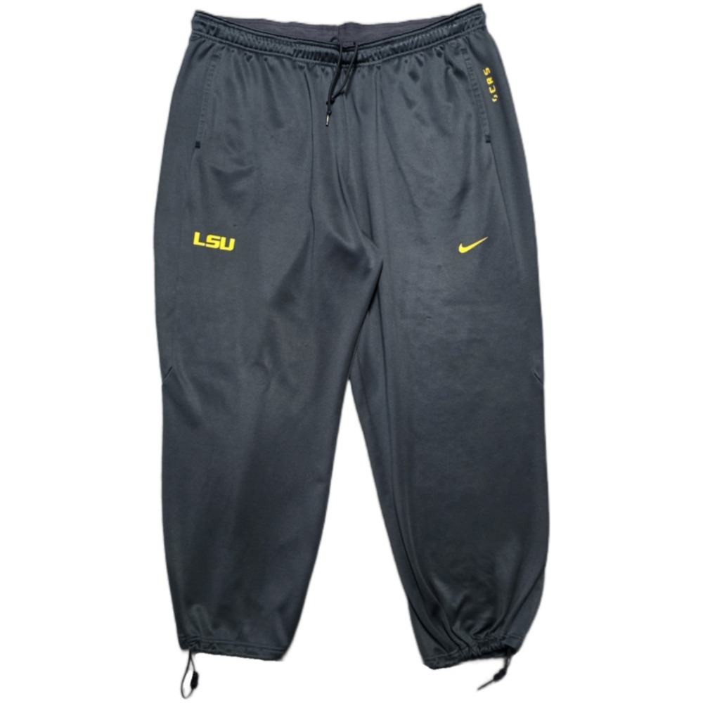 Nike LSU Tigers Therma-FIT Sweatpants Mens 3XL Gray NCAA Football - Picture 16 of 16